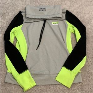 PINK funnel neck long sleeve